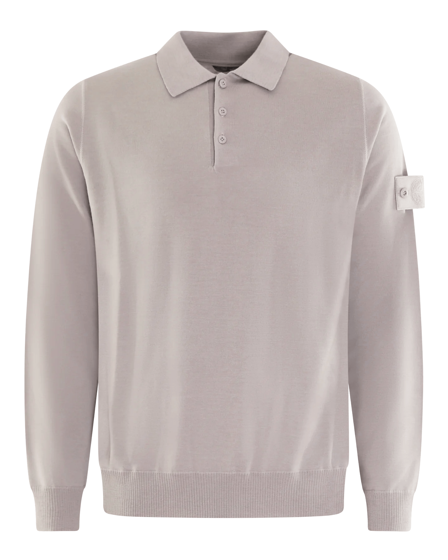 Stone Island Heren Monochorme Logo Shirt Grijs - Eleganza.nl