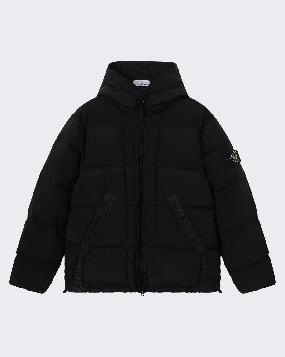 Stone Island Heren Nylon Metal Jas Zwart - Eleganza.nl
