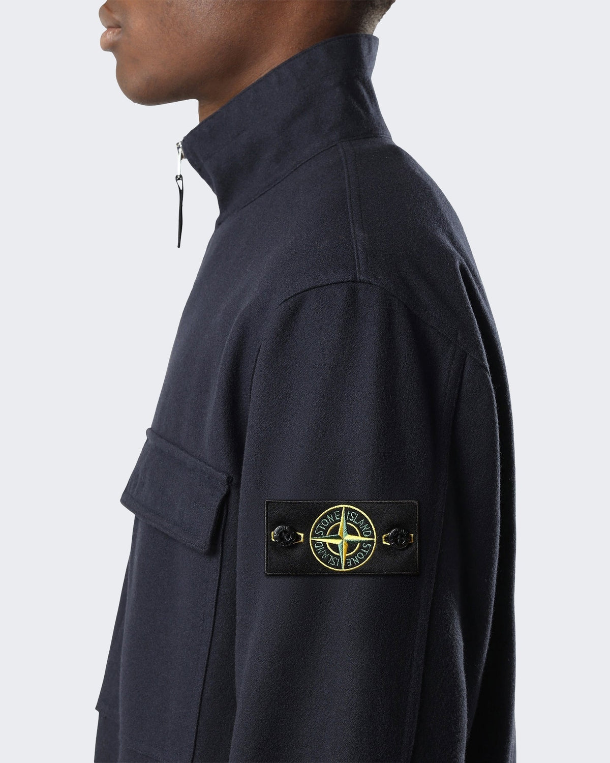 Stone Island Heren Overhemd Blauw - Eleganza.nl