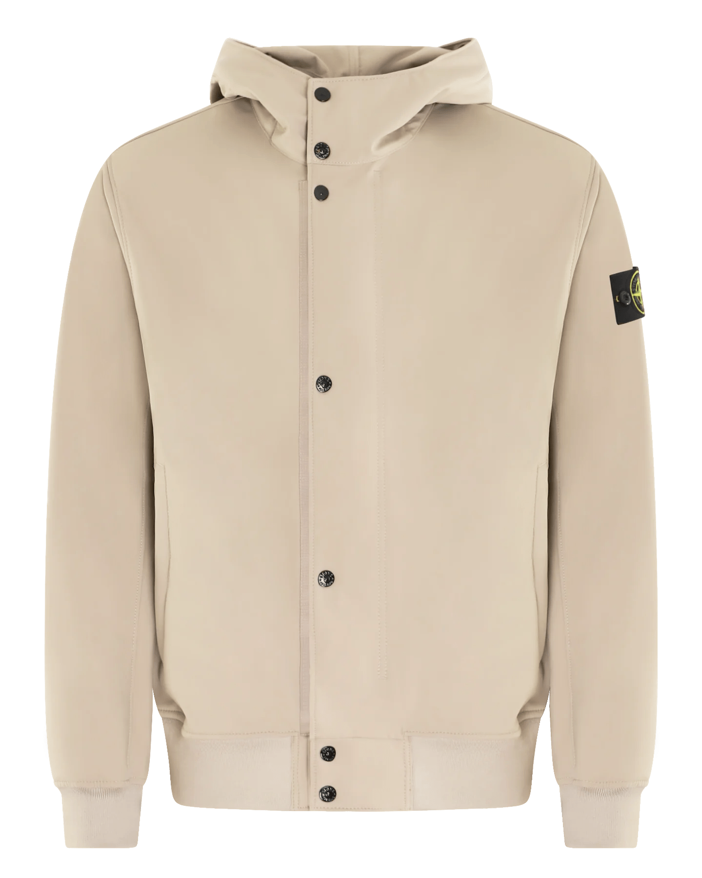 Stone Island Heren Soft Shell Jacket Beige - Eleganza.nl