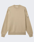 Heren Sweater met ronde hals beige — huidige kleur