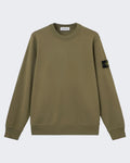 Heren Sweater met ronde hals Groen
