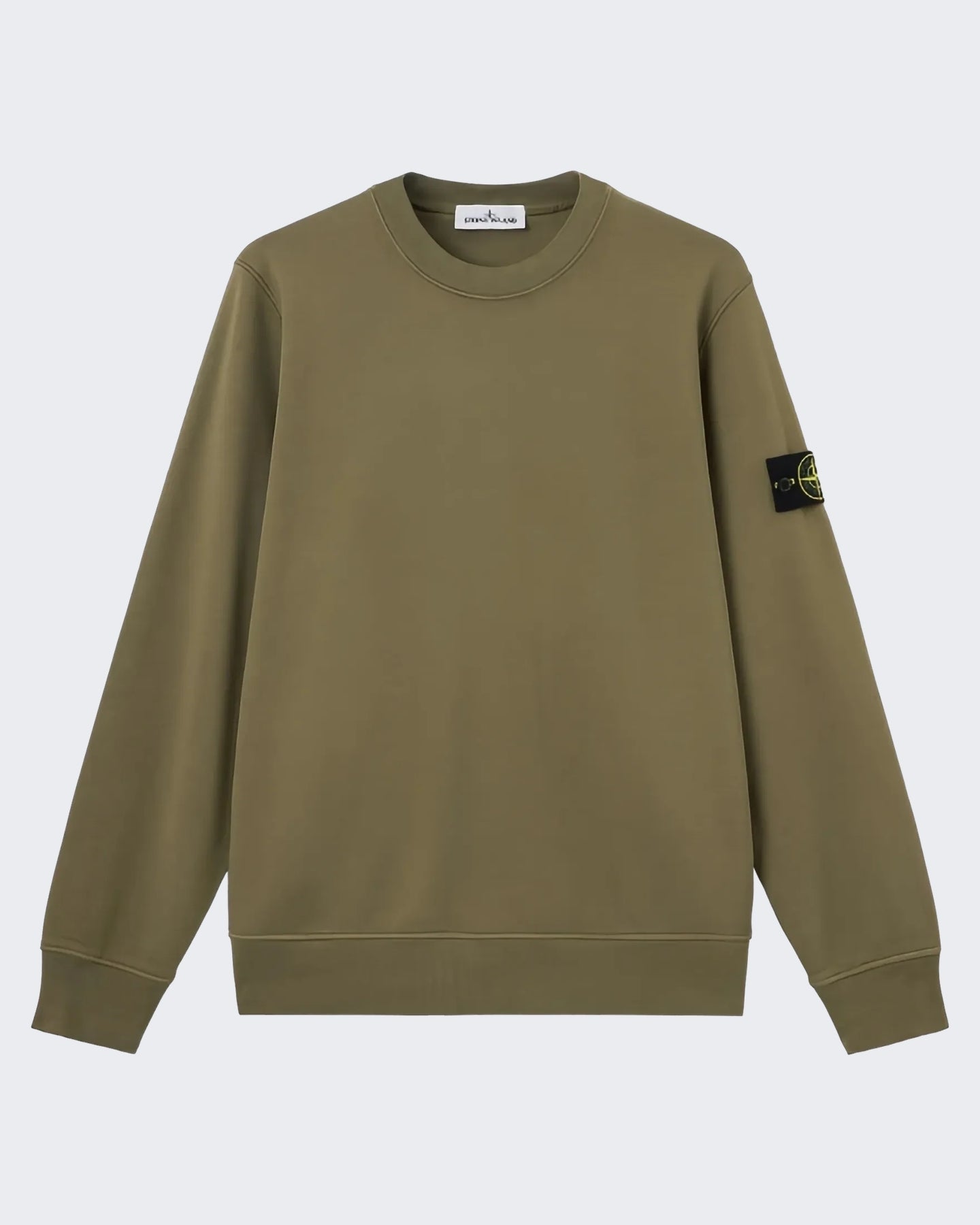 Stone Island Heren Sweater met ronde hals Groen - Eleganza.nl