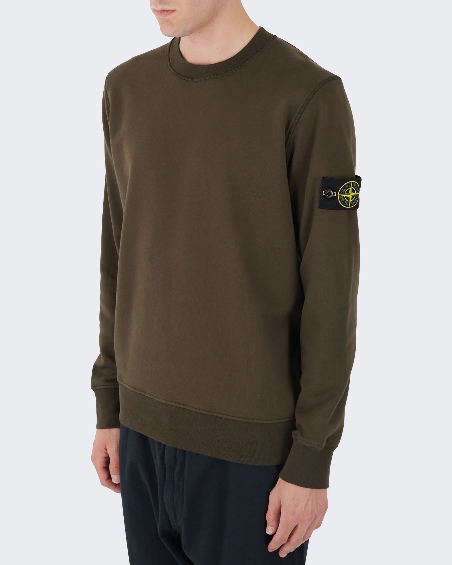 Stone Island Heren Sweatshirt Grijs - Eleganza.nl