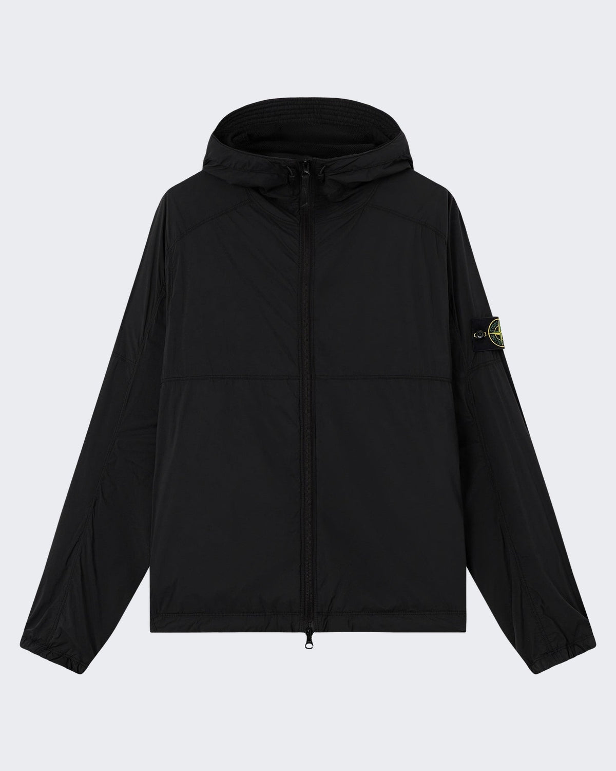 Stone Island Heren Ultralight Nylon Stretch-TC Jas Zwart - Eleganza.nl