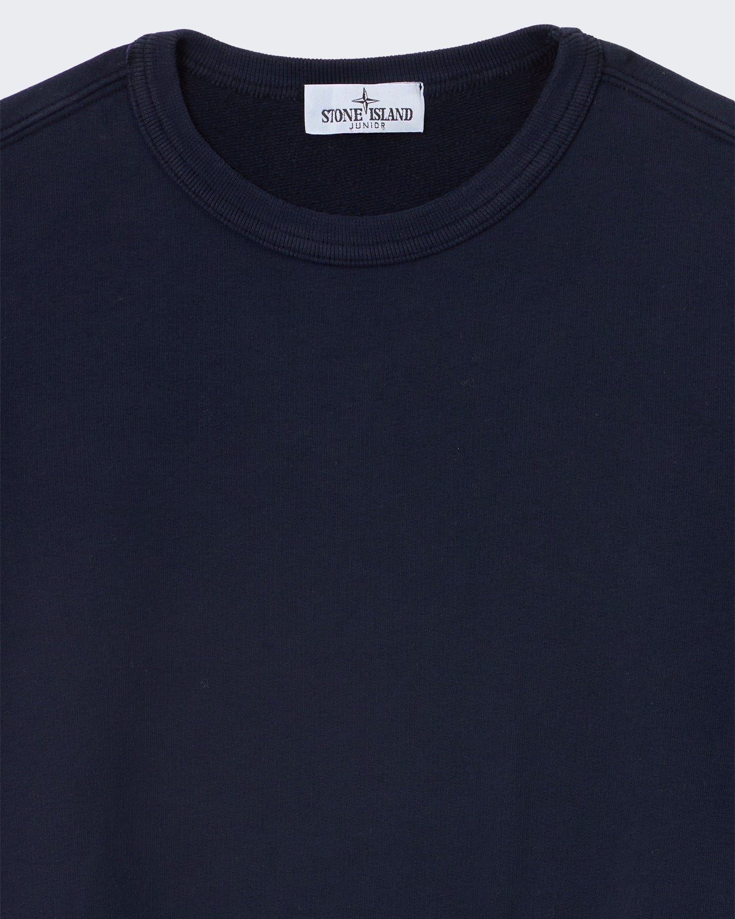 Stone Island Kids Sweatshirt met ronde hals in Blauw - Eleganza.nl