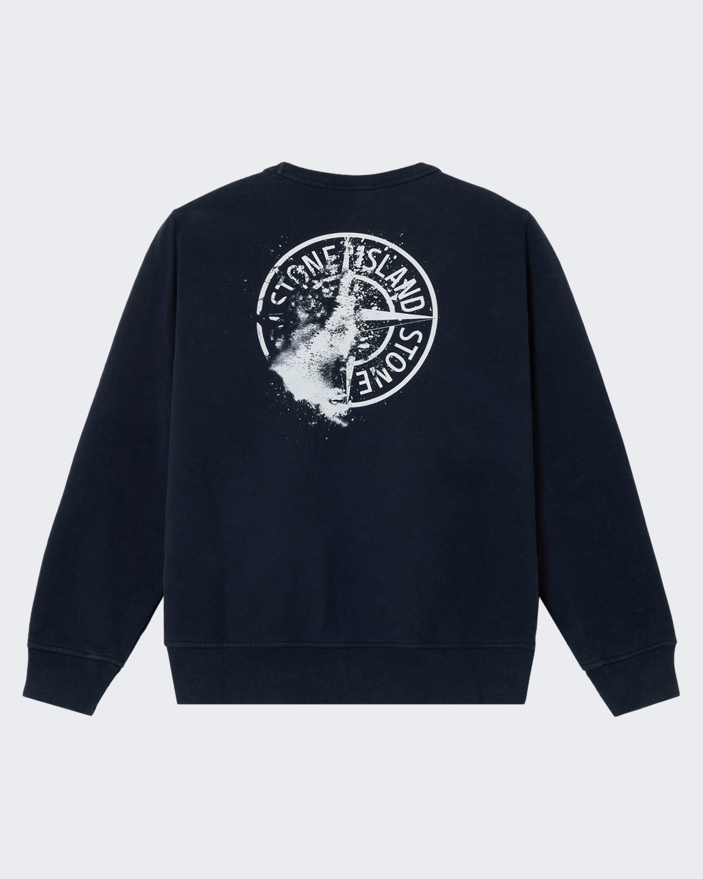Stone Island Kids Sweatshirt met ronde hals in Blauw (L2S166100014) - Eleganza.nl