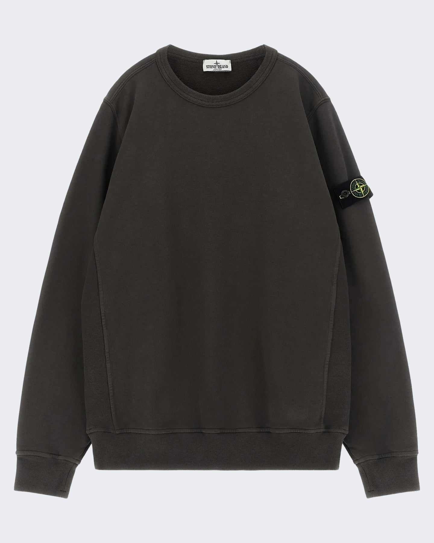 Stone Island Kids Sweatshirt met ronde hals in Grijs - Eleganza.nl