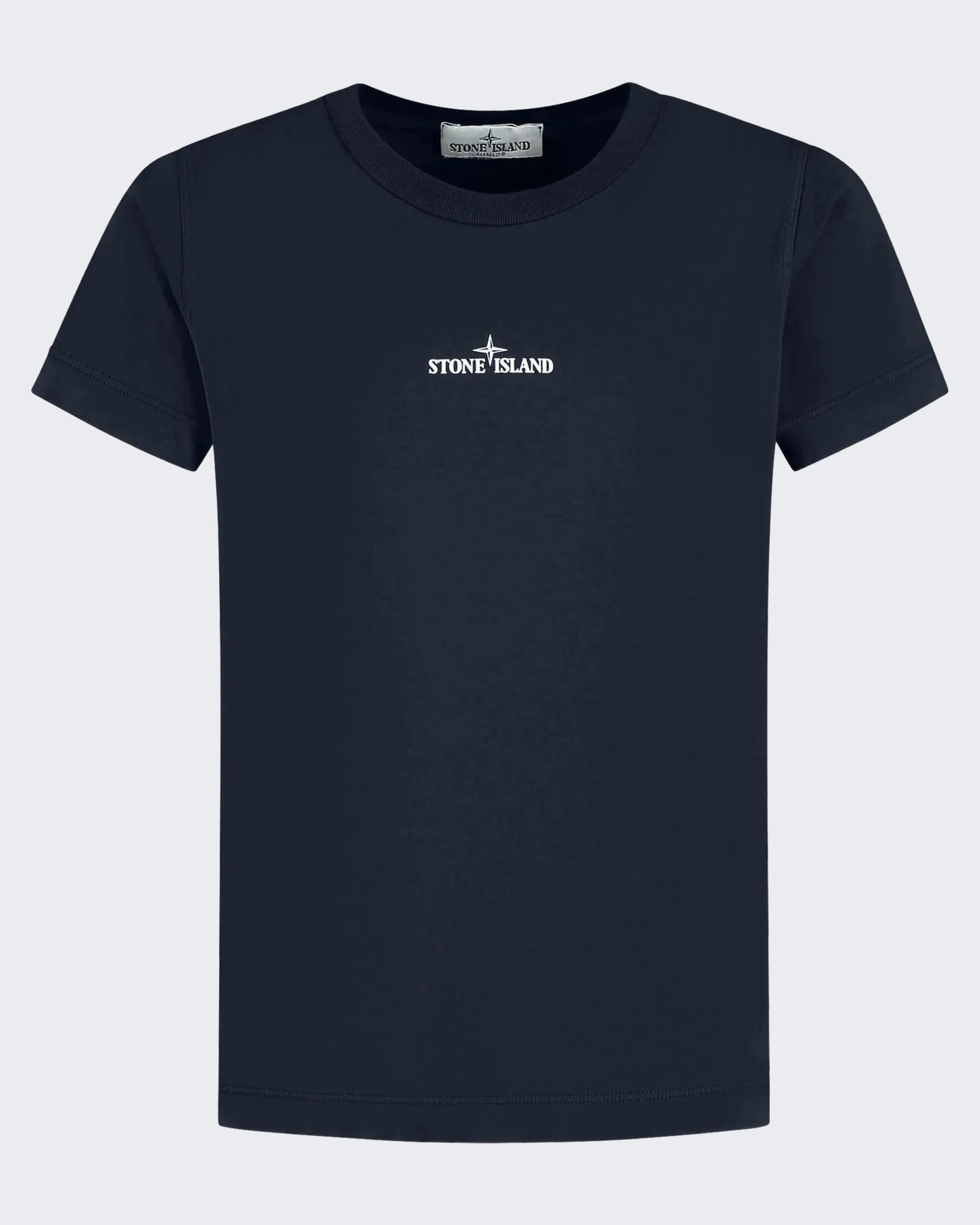 Stone Island Kids T-shirt met korte mouwen Blauw - Eleganza.nl