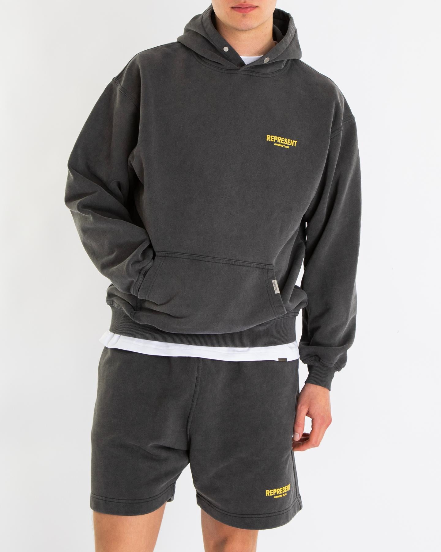 Heren Owners Club Shorts Grijs