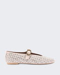 Kurt Geiger Damen Mayfair Ballet Flat Rosa — huidige kleur