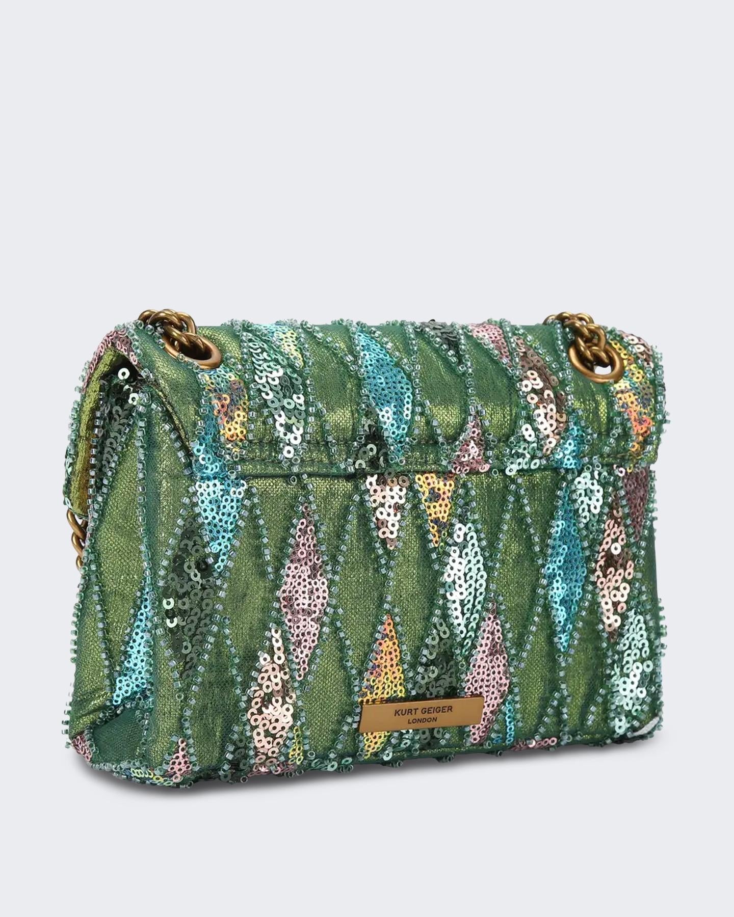 Dames Sequin Mini Kensington