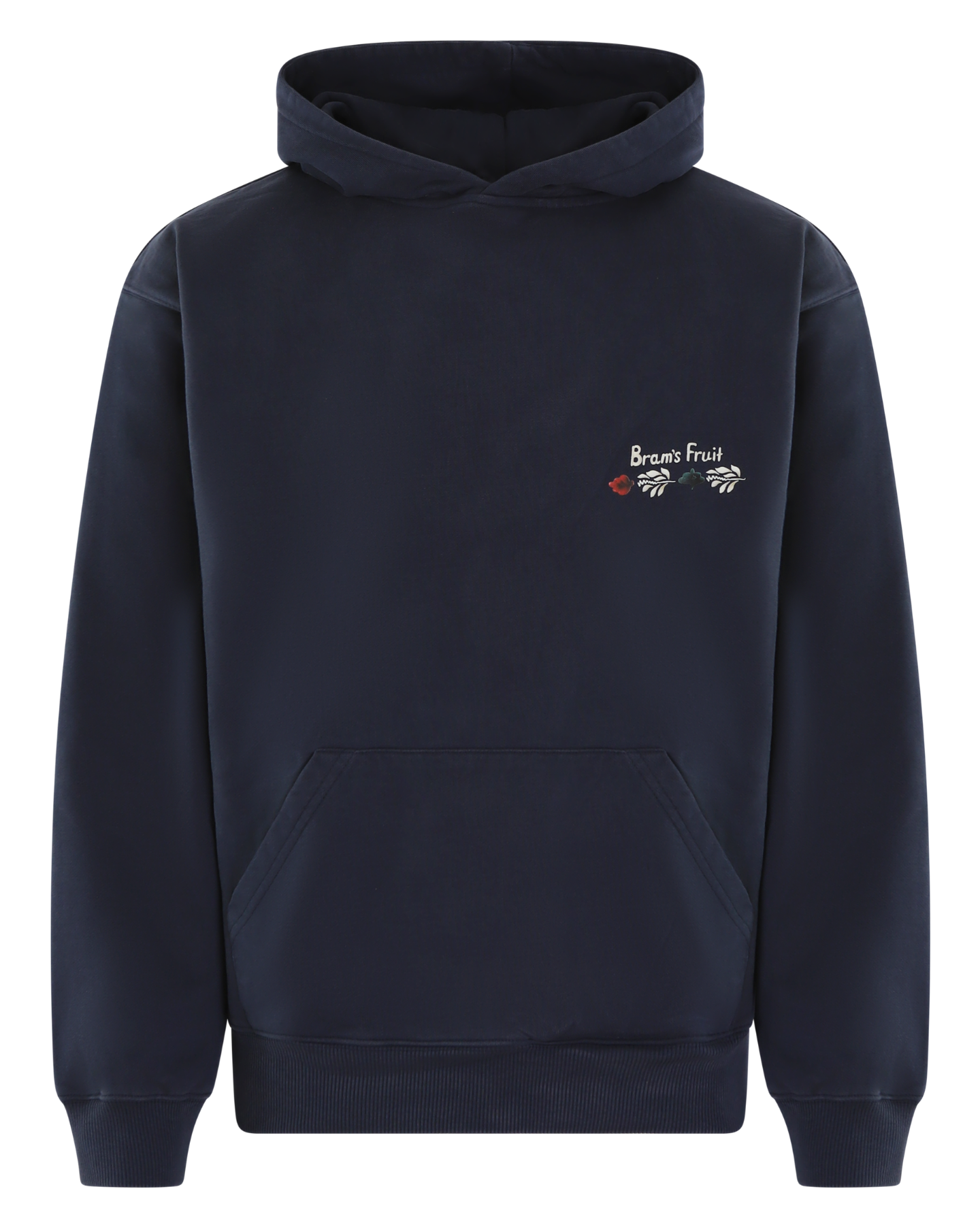 Heren Flora Hoodie Blauw