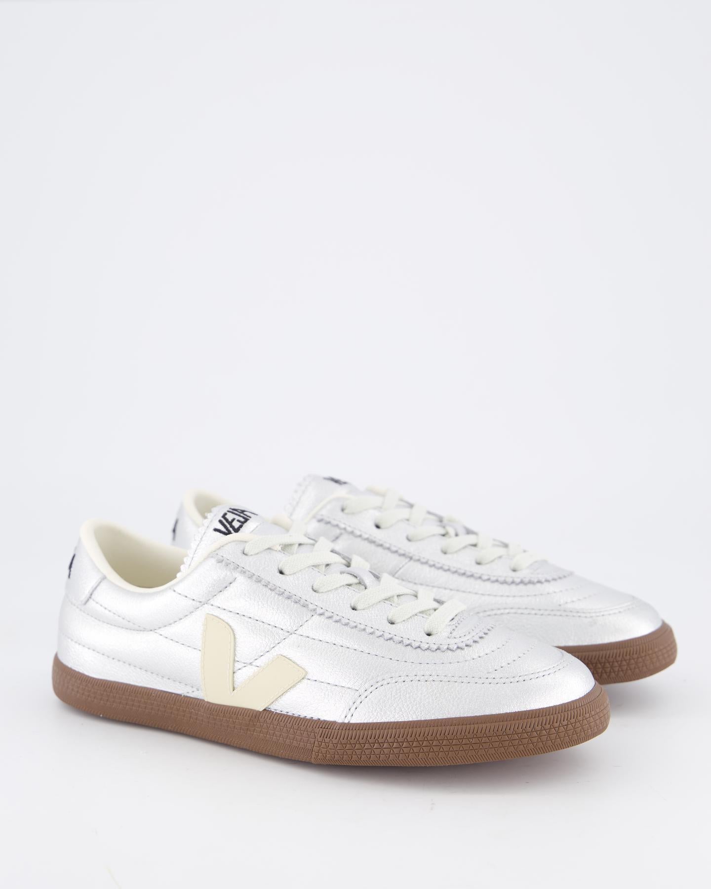 Dames Panenka Leather Metallic