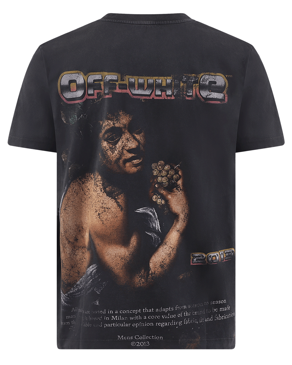Heren Digit Bacchus T-Shirt Zwart