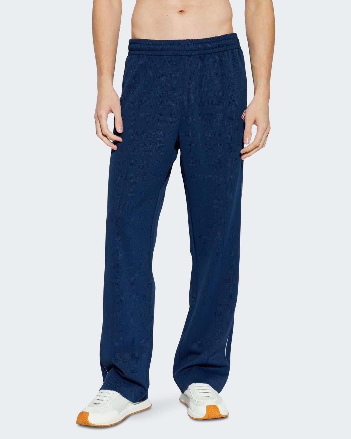 Heren Round Pique Track Pants