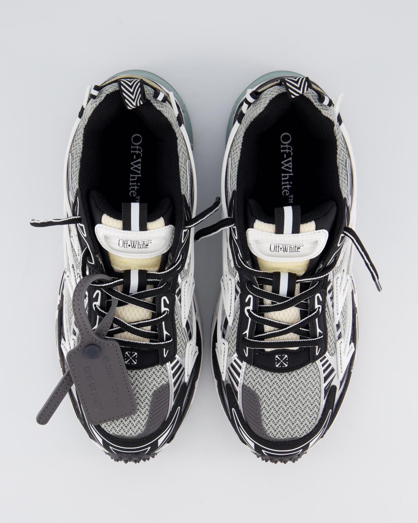 OFF WHITE Heren Ow Be Right Back Sneaker Grijs – foto 3