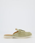 Atelier Verdi Damen Julia Slip On Advocado Hausschuhe