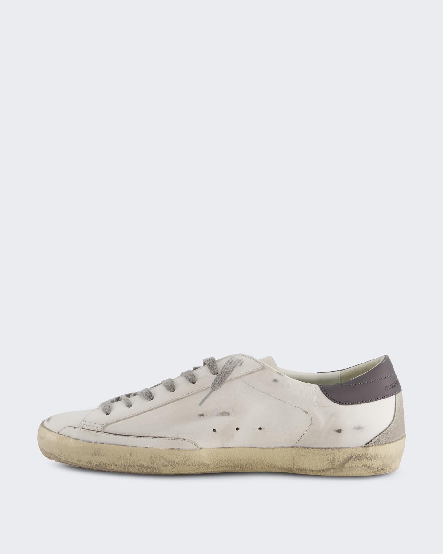Heren Super Star Sneaker Wit/Grijs