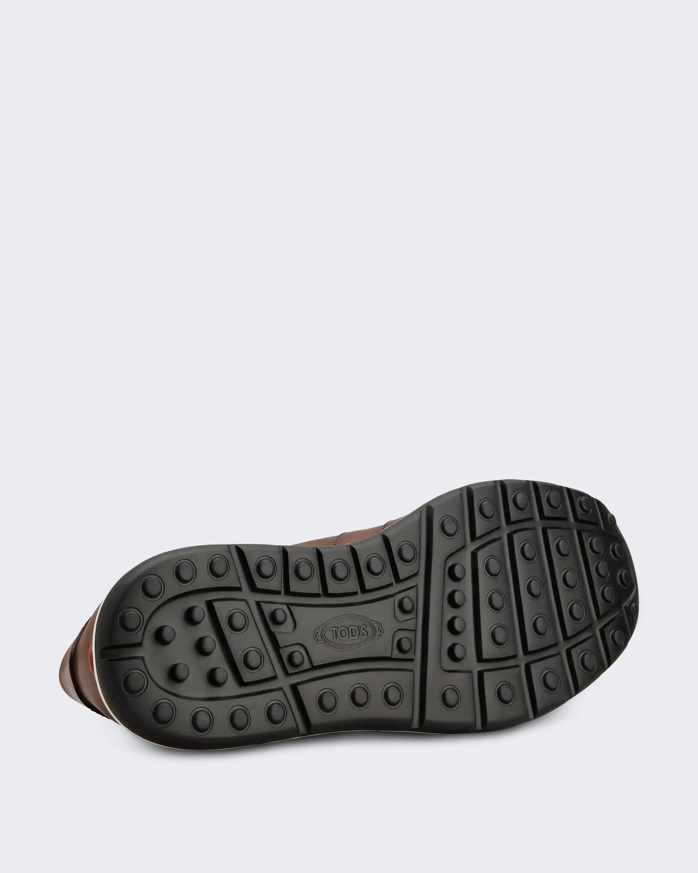 Tods Heren Sportivo 79K Sneaker Bruin - Eleganza.nl