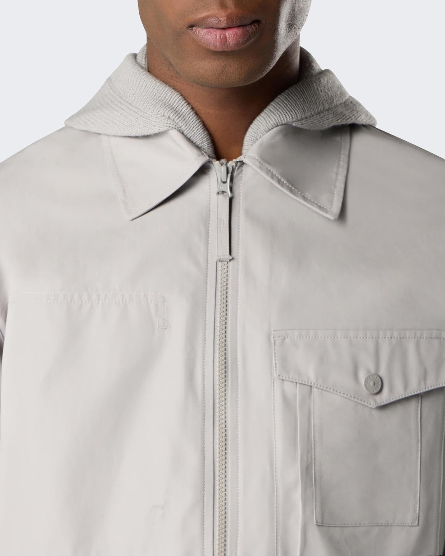 Heren Cotton Ghost Overshirt Beige