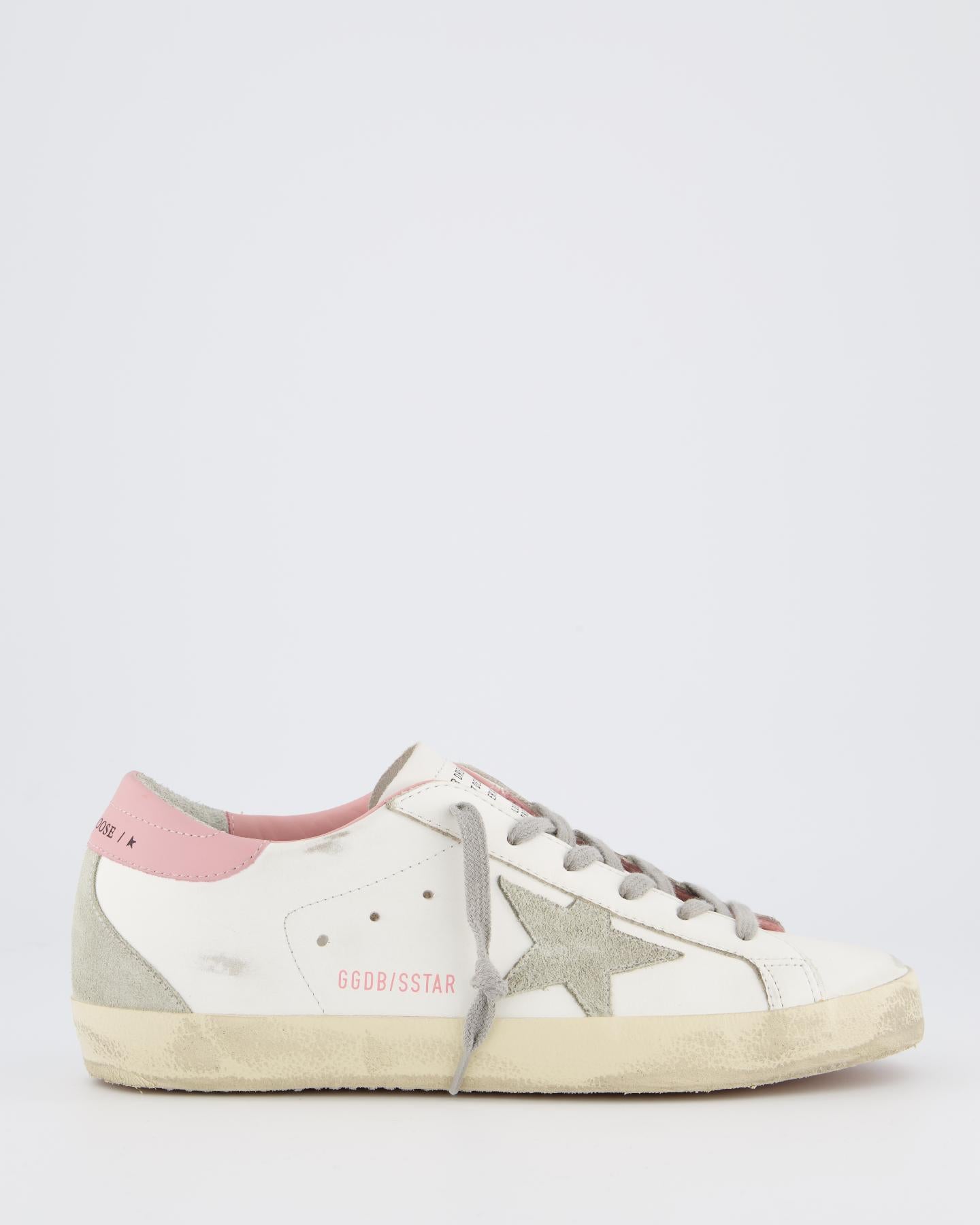 Dames Super-Star Sneaker Wit/Roze