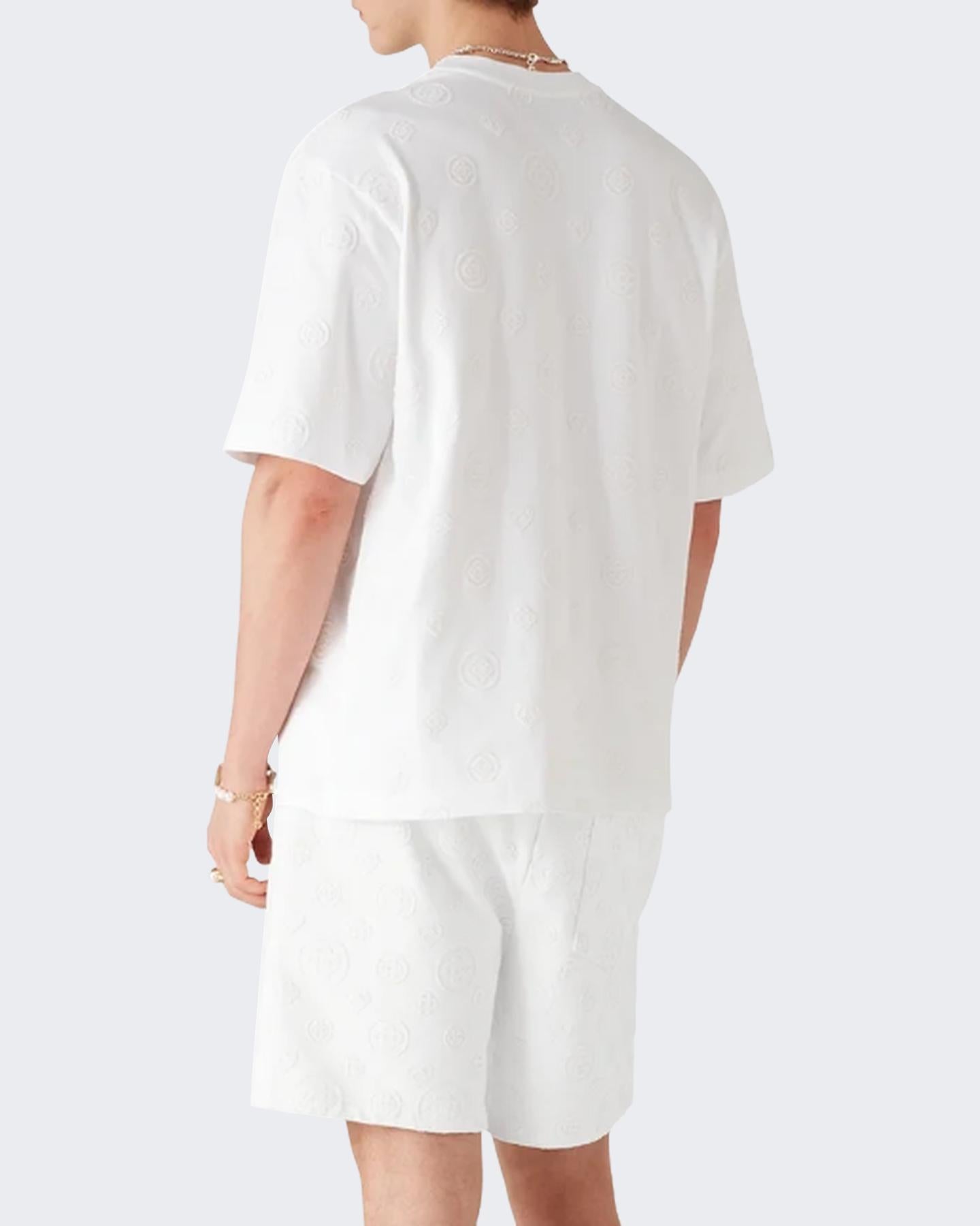 Heren Crochet Shirt Wit
