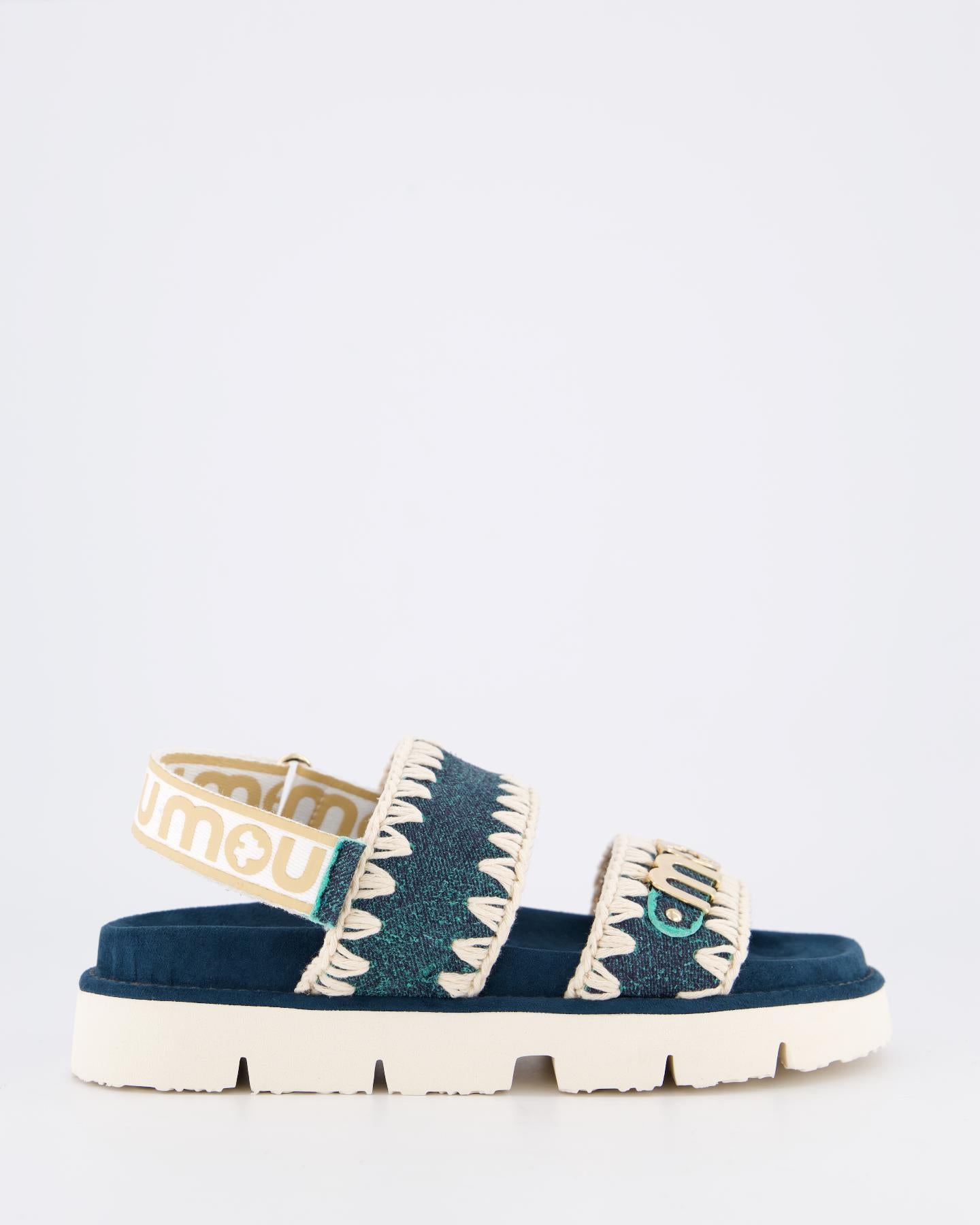 Dames Bio Sandaal Back Strap Beige