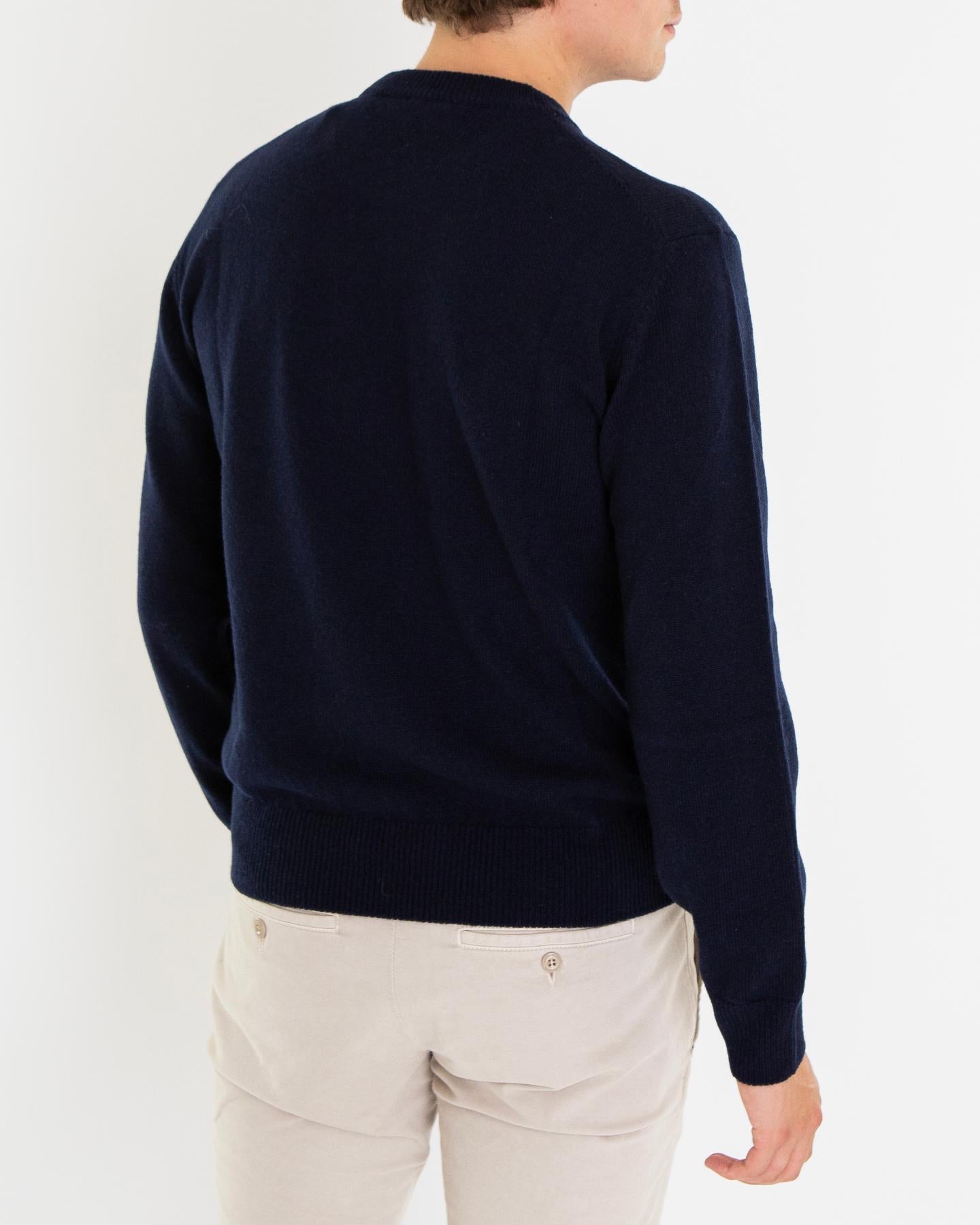 Heren Girocollo Lana Cashmere