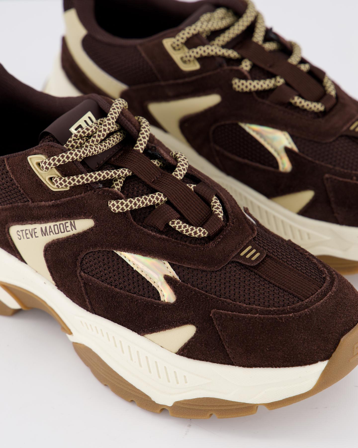 Dames Ample Sneaker Bruin
