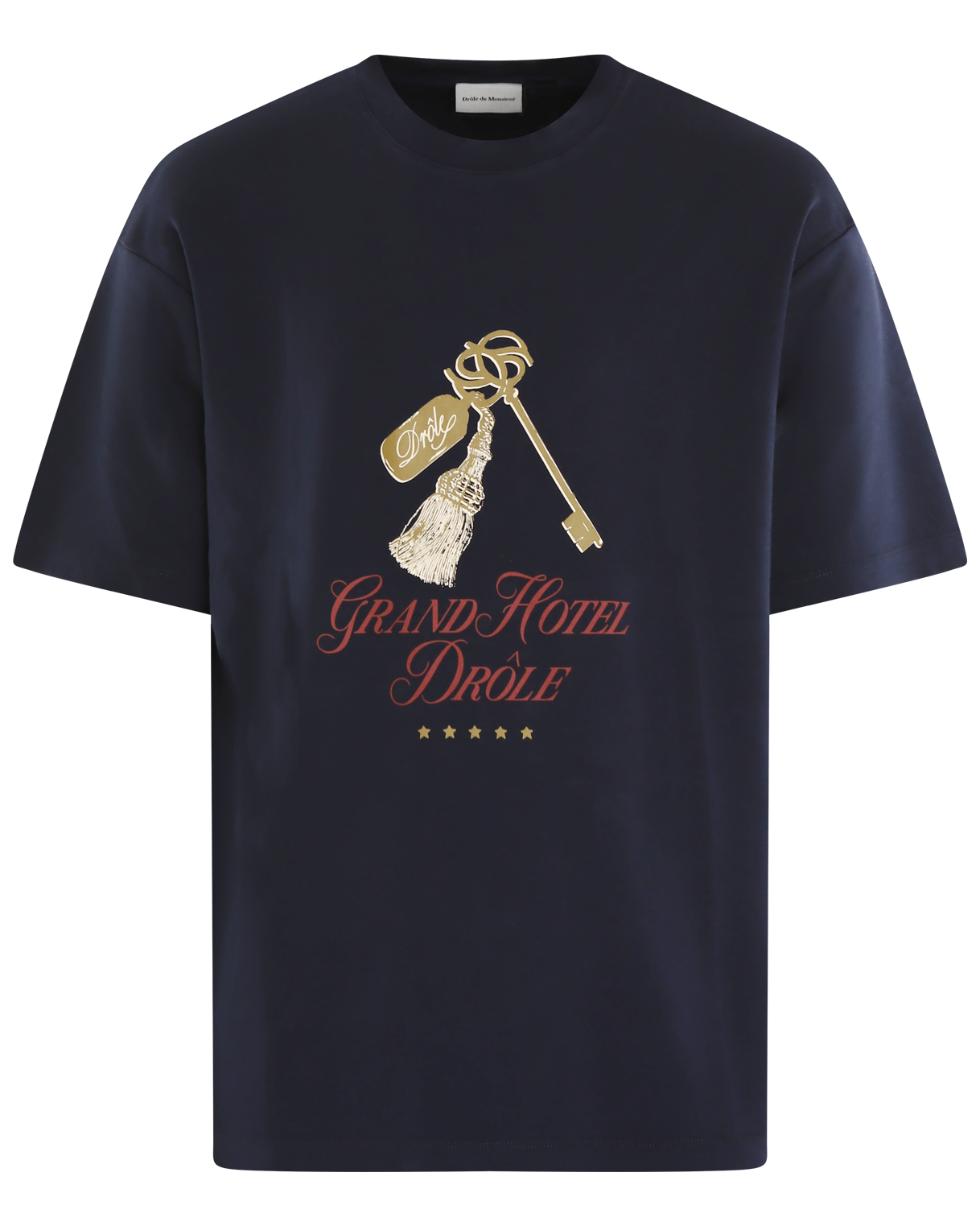 Heren Le Grand Hôtel T-Shirt Blauw