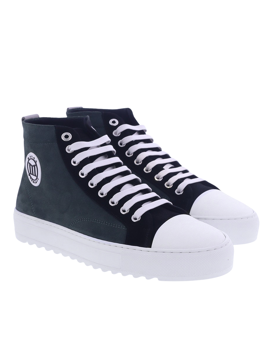 Heren Astro Hightop Sneaker Zwart