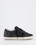 Schwarzer Super-Star Sneaker für Damen