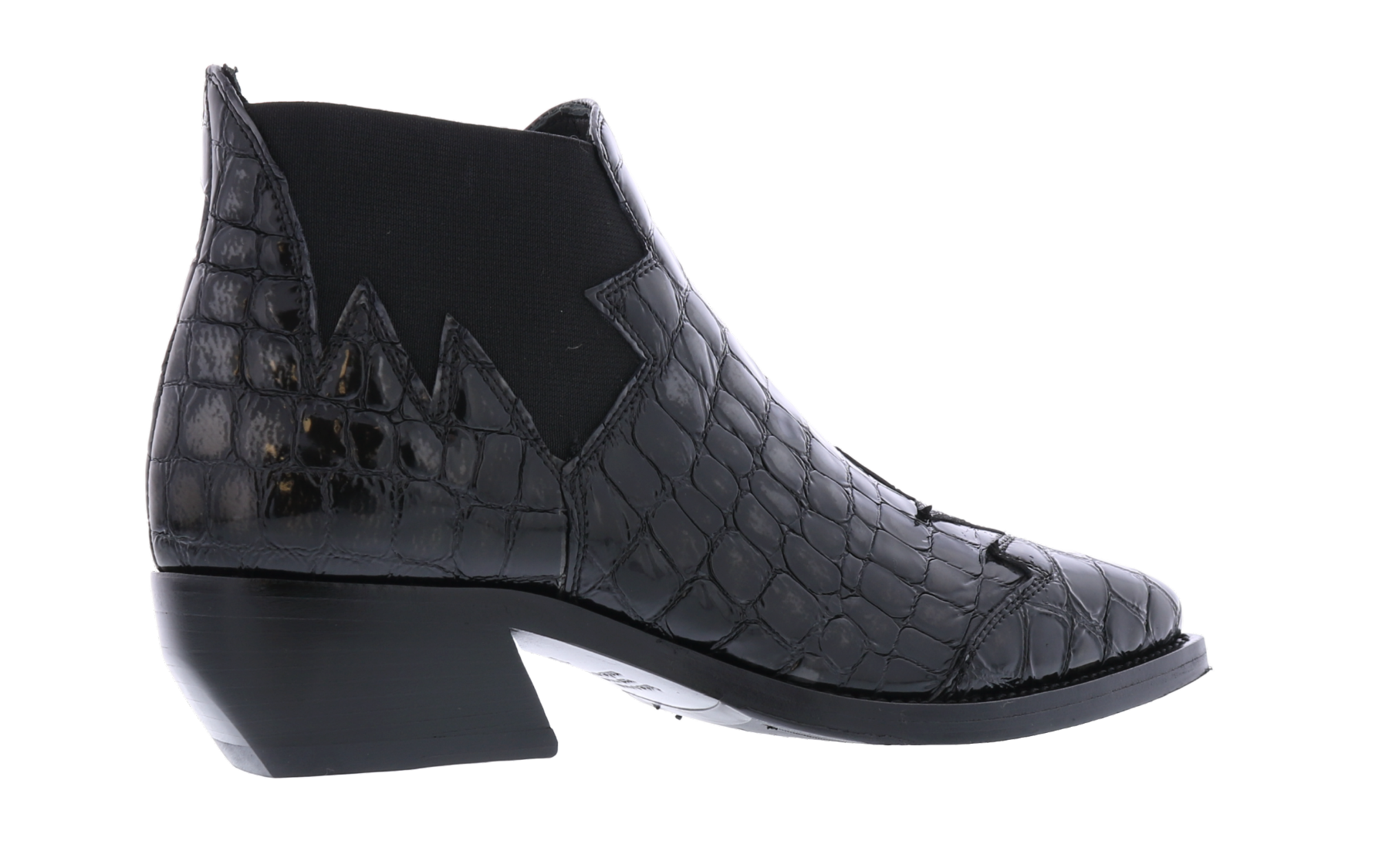 Dames Western Shoot Croco Print 5CM