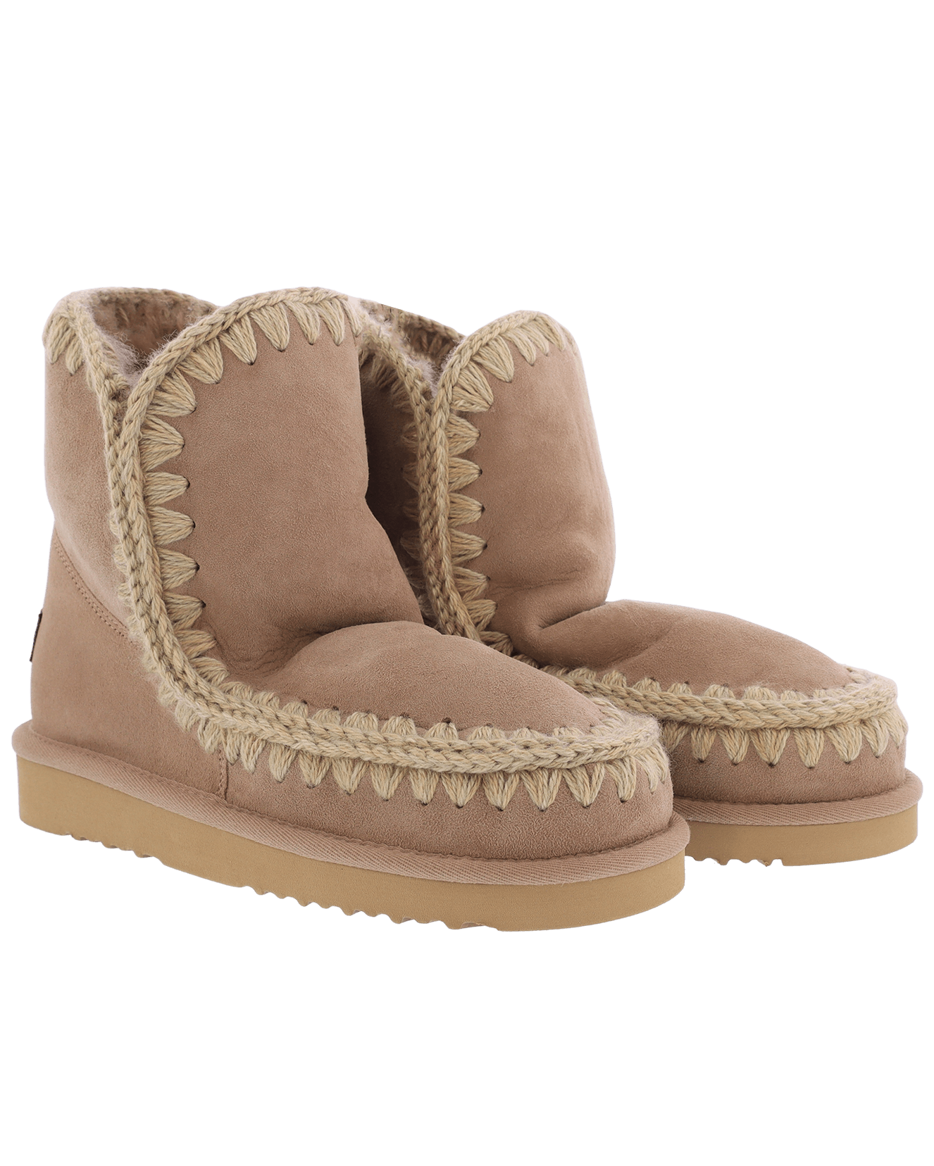 Dames Eskimo 18 Suede Boots Camel