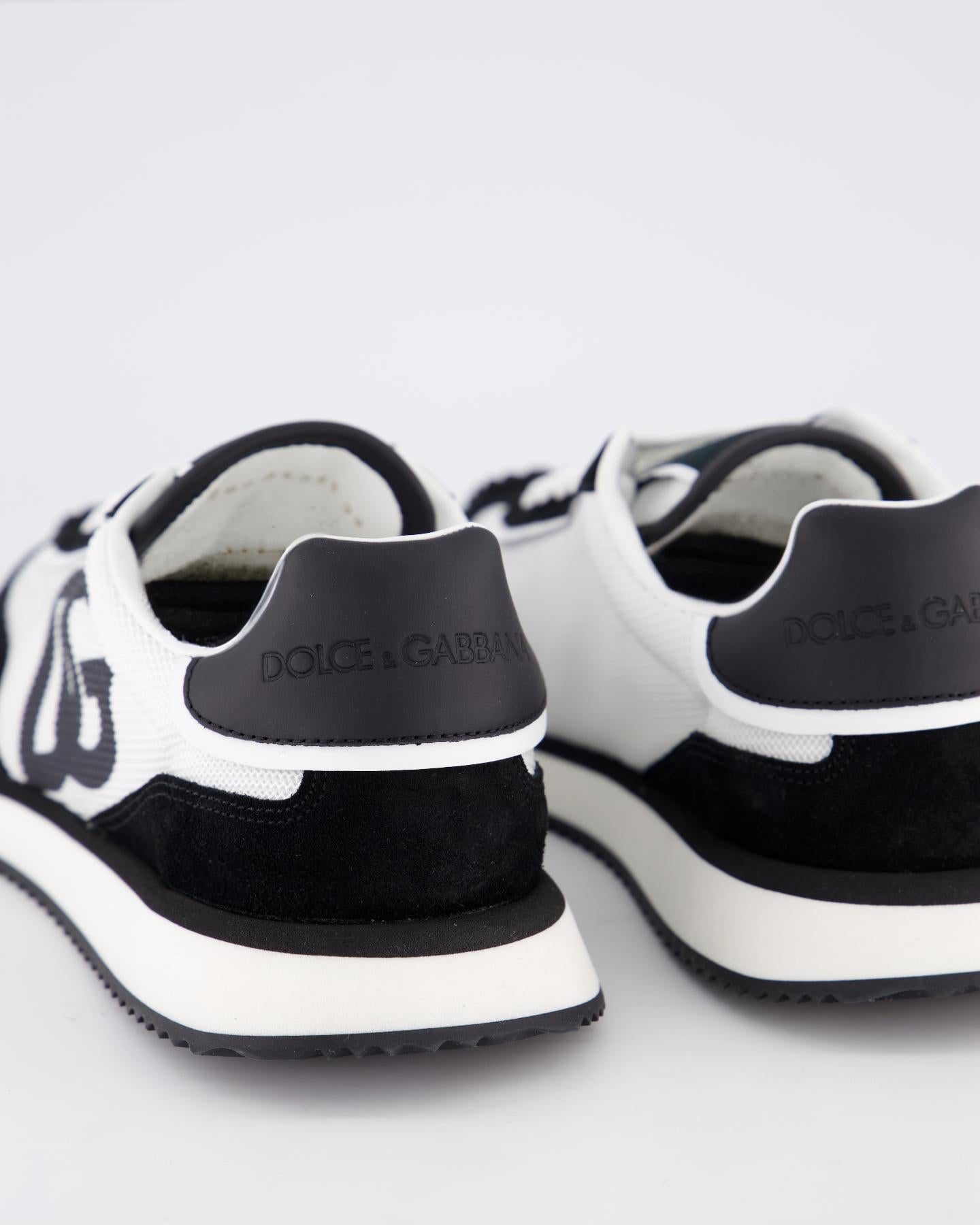 Dames Cushion Sneaker Wit/Zwart