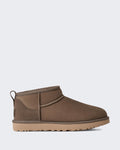 UGG Dames Ultra Mini Dried Orega Taupe enkellaarsjes