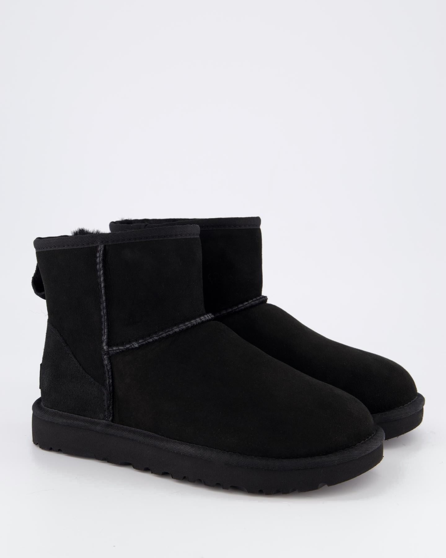 UGG Dames Classic Mini II Zwart - Eleganza.nl
