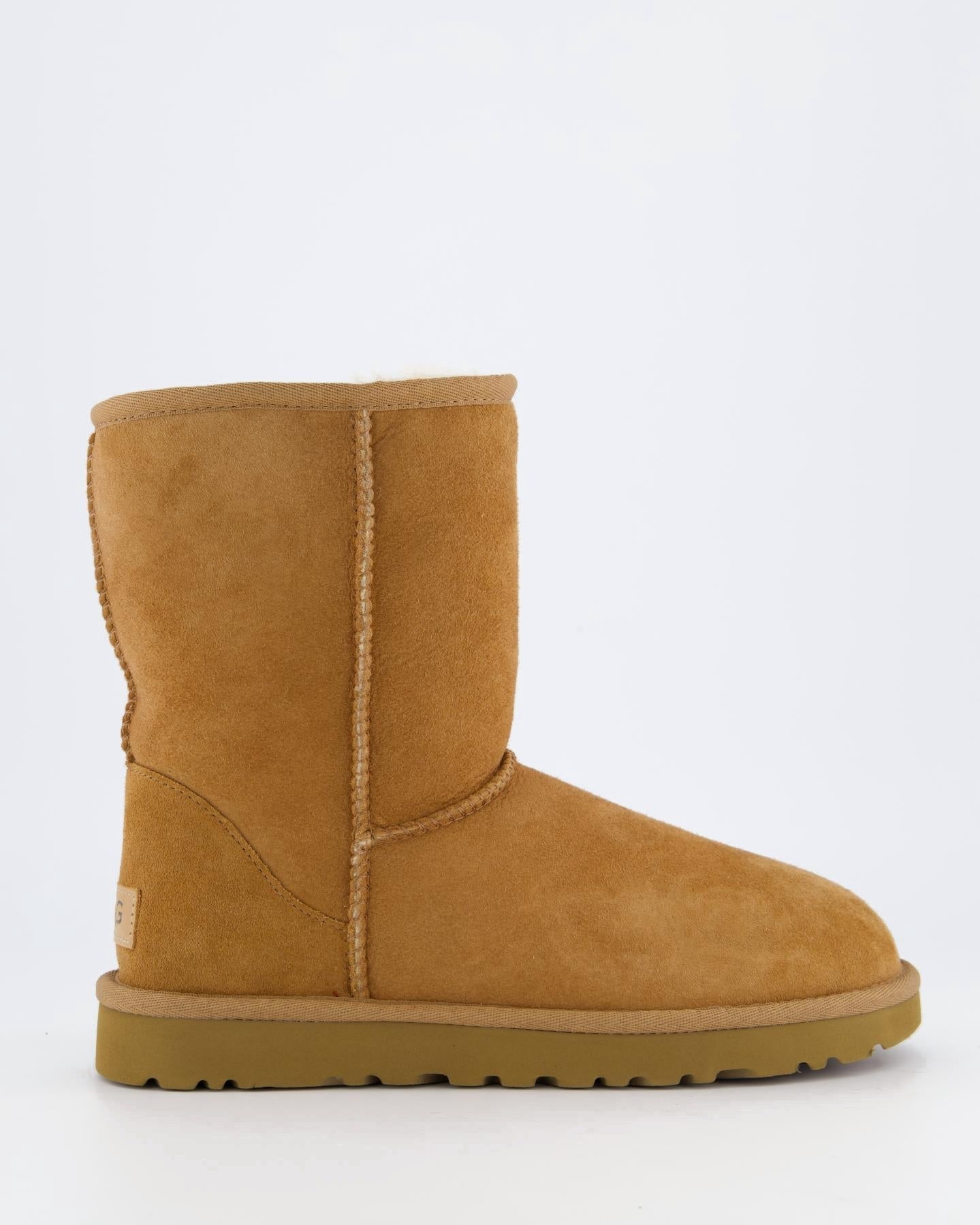 UGG Dames Classic Short II Chestnut - Eleganza.nl