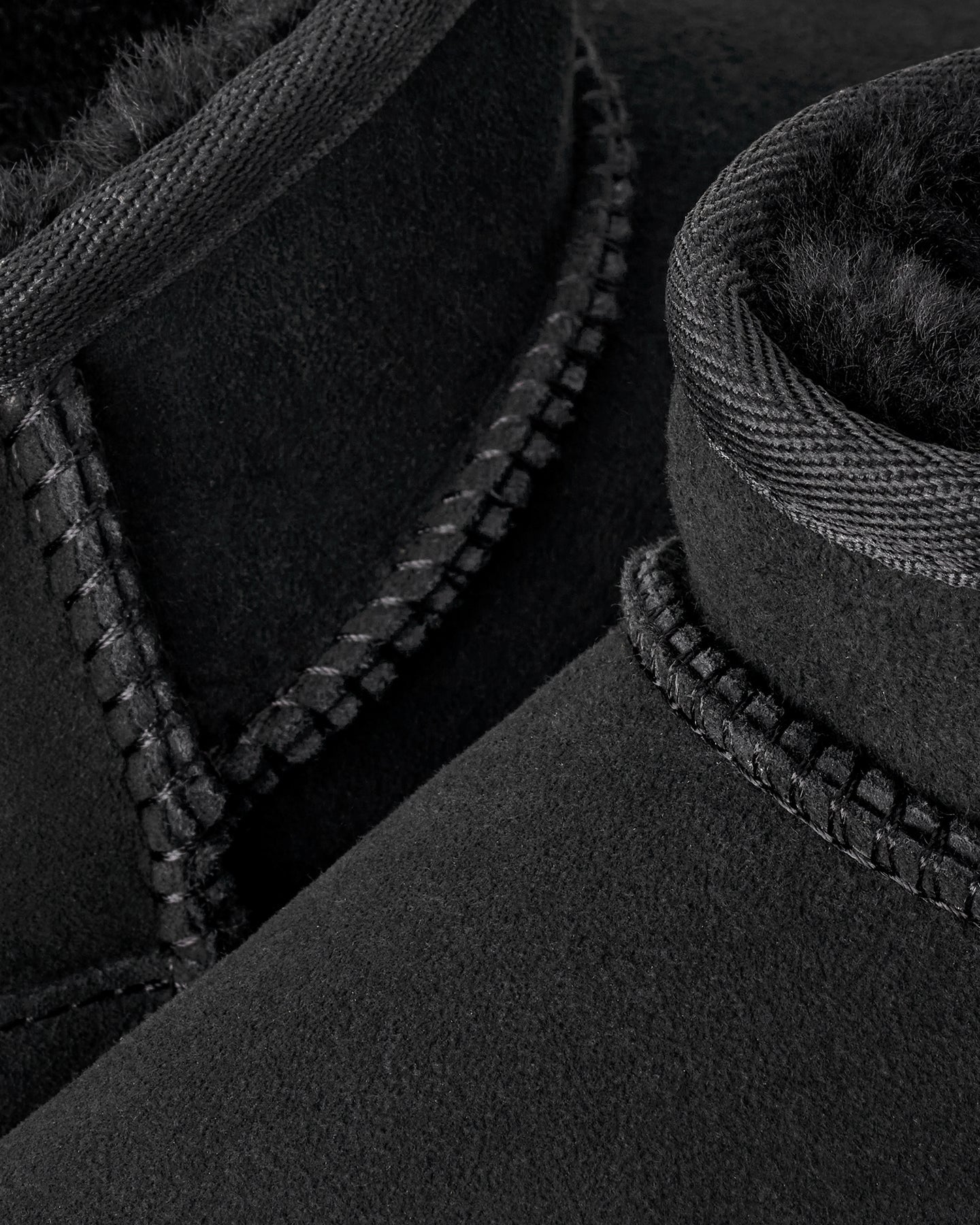UGG Dames Classic Ultra Mini korte laars Zwart - Eleganza.nl