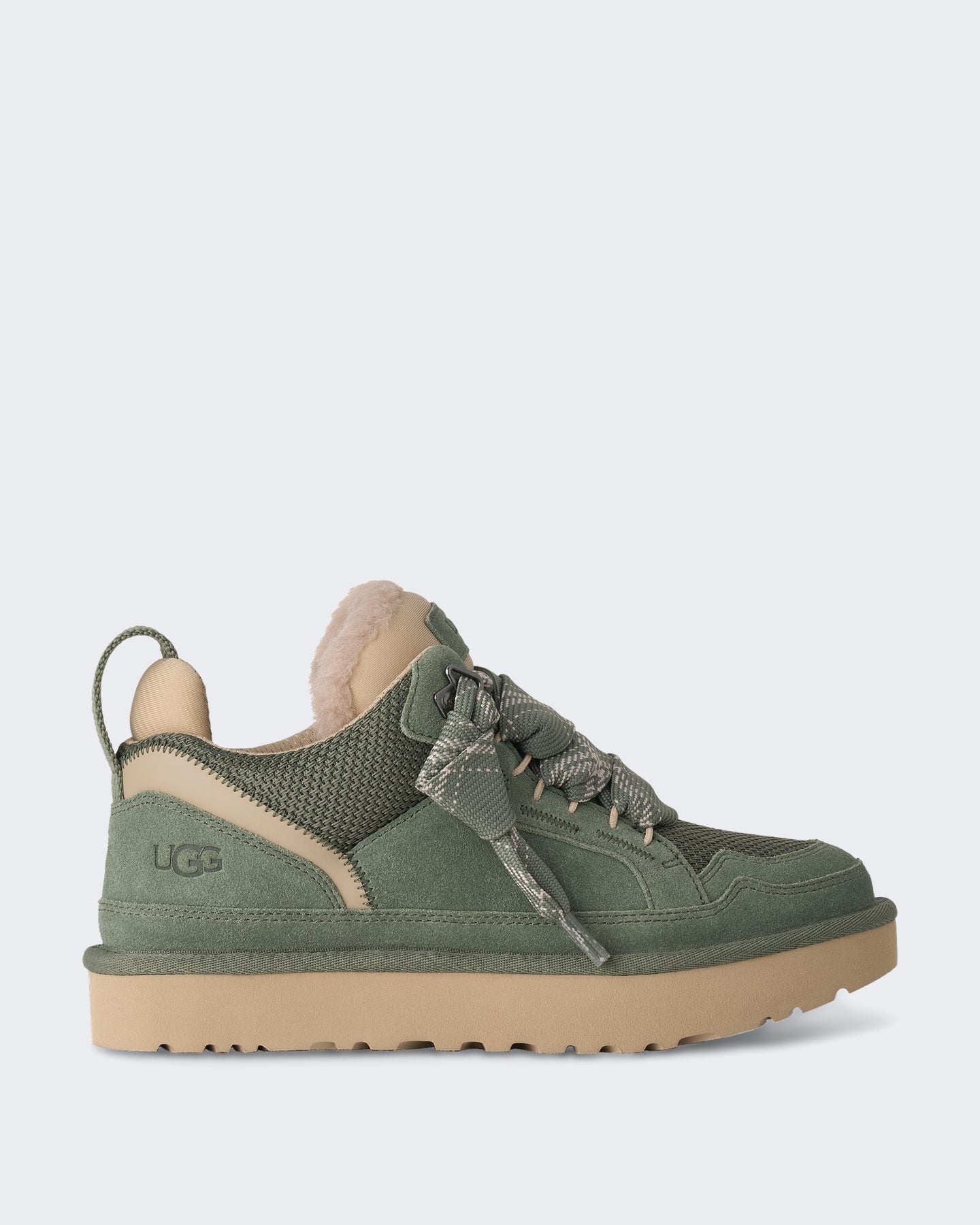 UGG Dames Lage sneaker met zachte voering Donkergrijs - Eleganza.nl