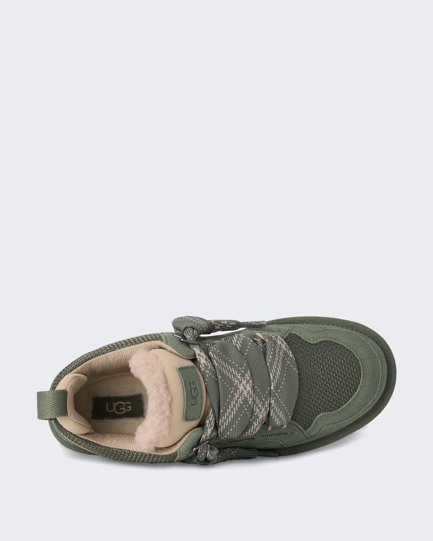 UGG Dames Lage sneaker met zachte voering Donkergrijs - Eleganza.nl