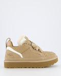 Damen niedriger Sneaker mit weichem Futter Beige