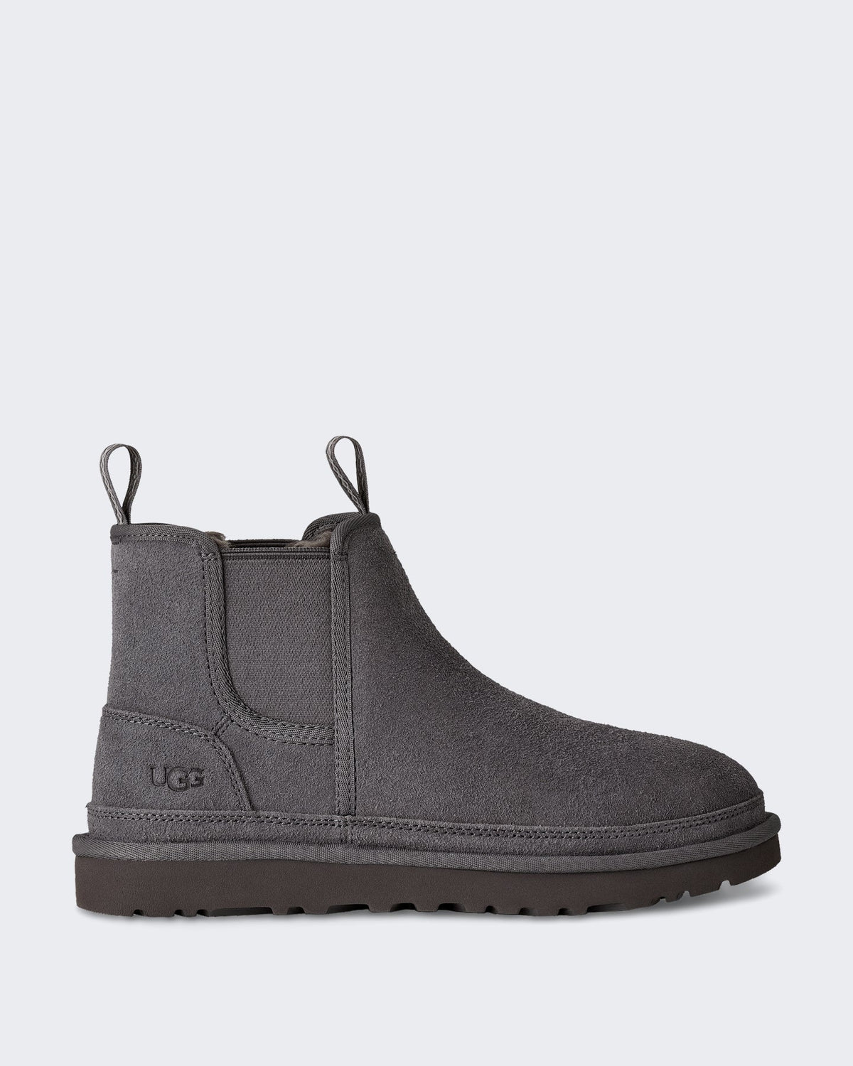 UGG Heren Chelsea enkellaarzen van suède Grijs - Eleganza.nl
