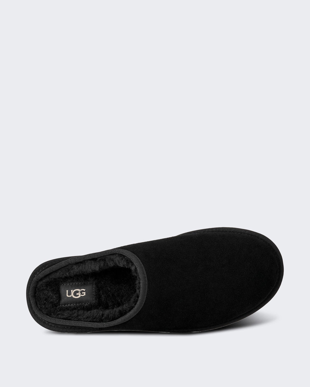 UGG Heren Classic instapper slipper in zwart - Eleganza.nl