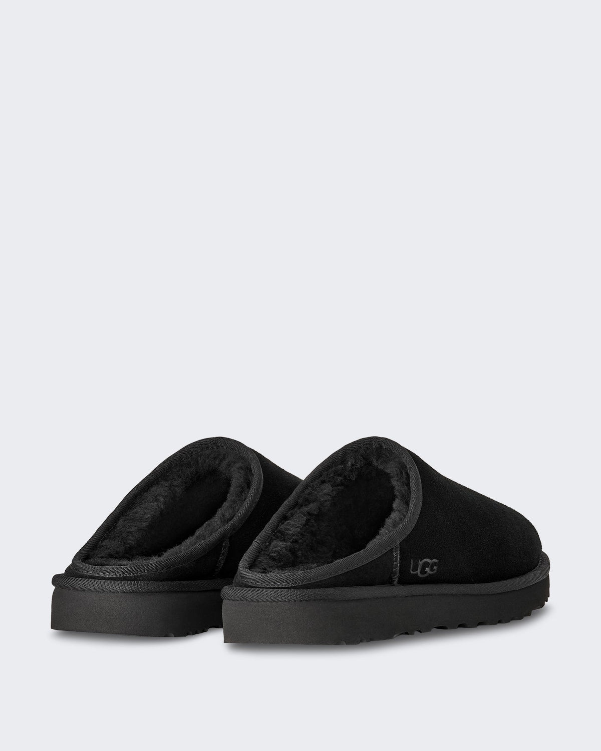 UGG Heren Classic instapper slipper in zwart - Eleganza.nl