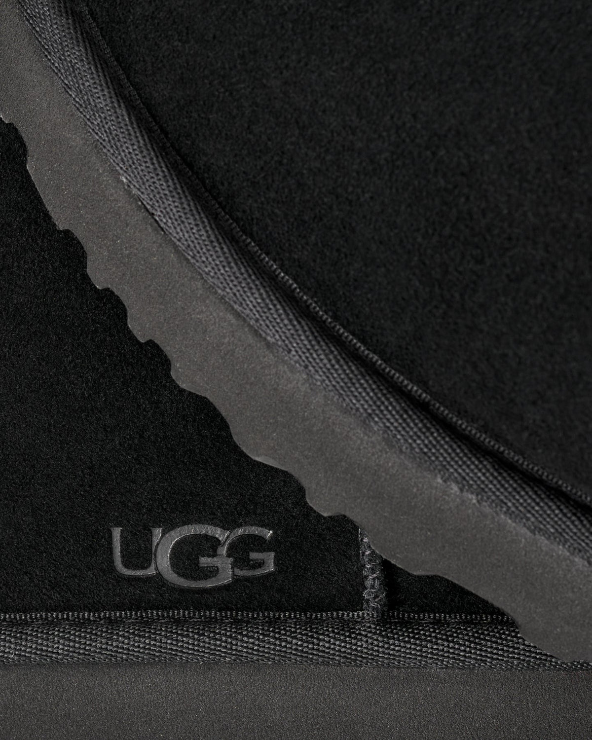 UGG Heren Classic instapper slipper in zwart - Eleganza.nl