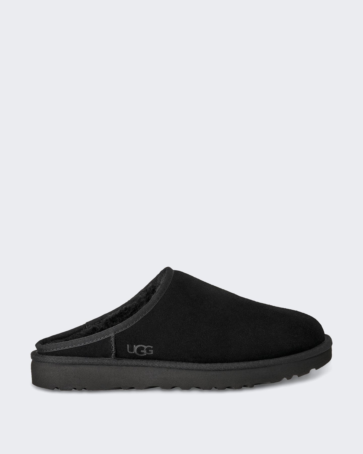 UGG Heren Classic instapper slipper in zwart - Eleganza.nl