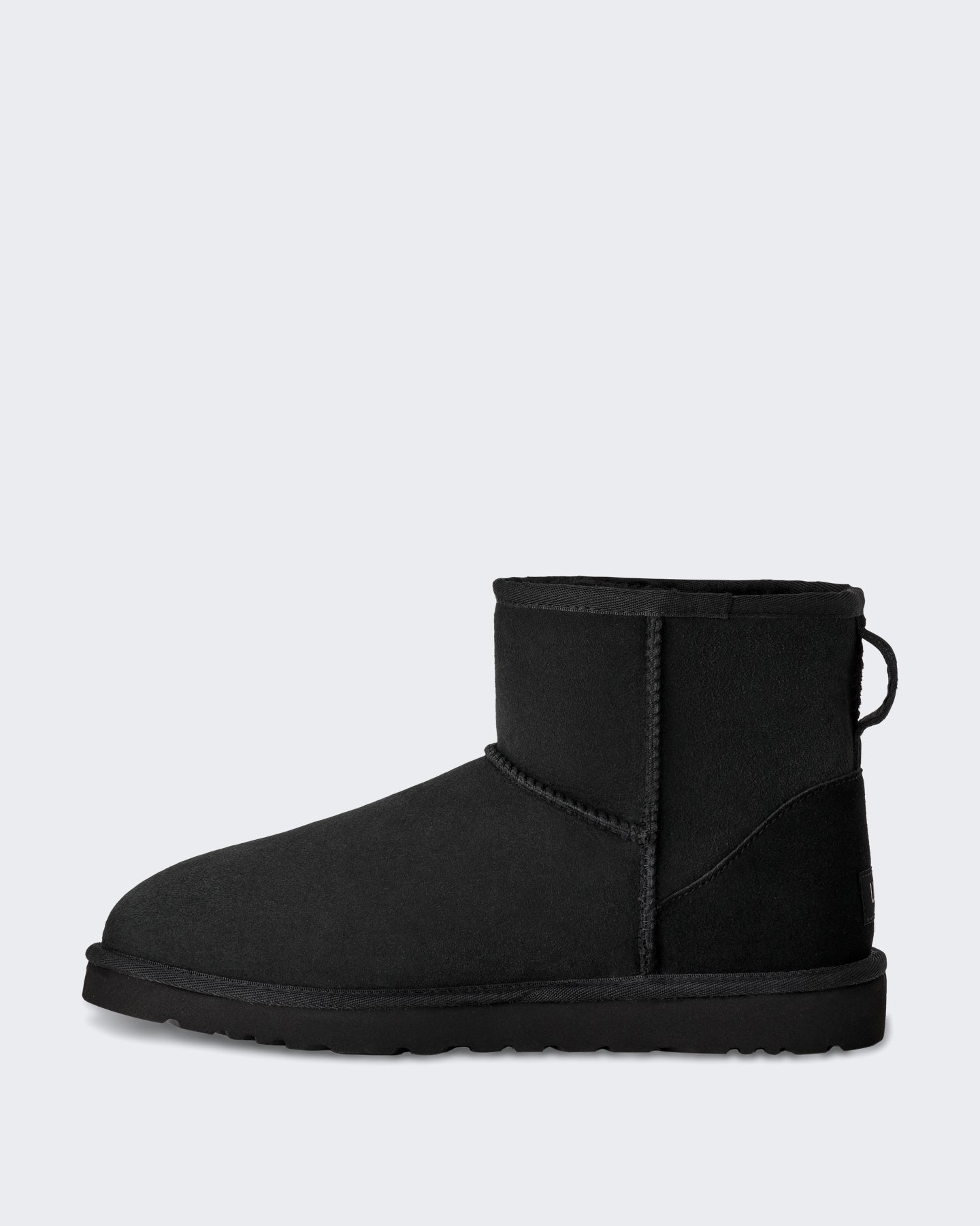 UGG Heren Classic Mini korte laarzen in zwart - Eleganza.nl