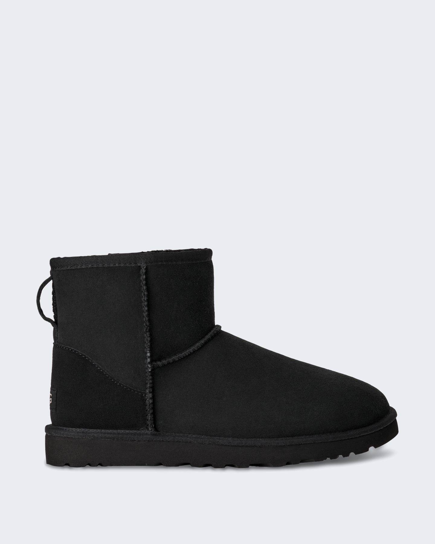 UGG Heren Classic Mini korte laarzen in zwart - Eleganza.nl